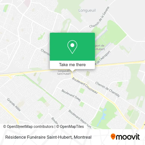 Résidence Funéraire Saint-Hubert map