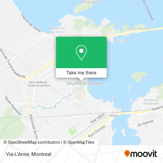 Via-L'Anse map