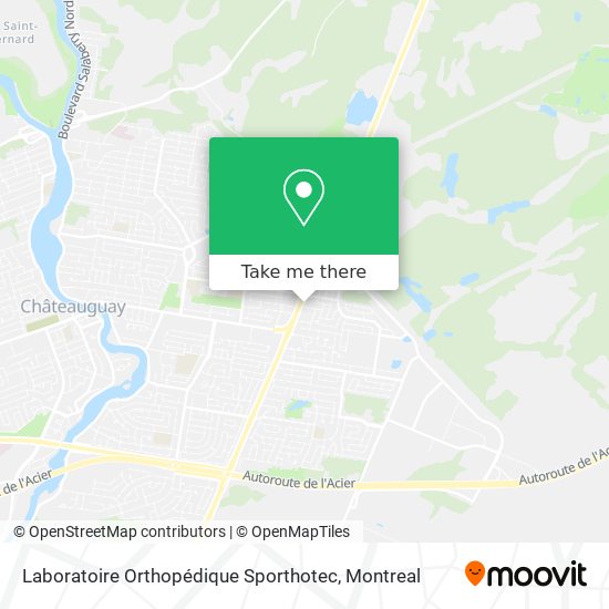 Laboratoire Orthopédique Sporthotec map