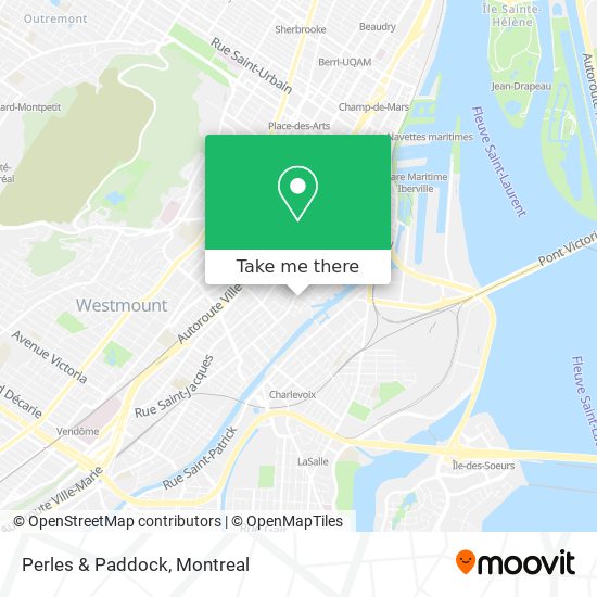 Perles & Paddock map