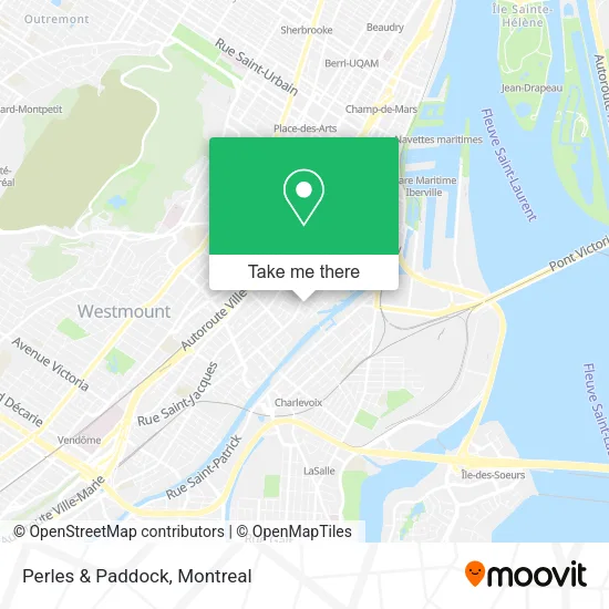 Perles & Paddock map