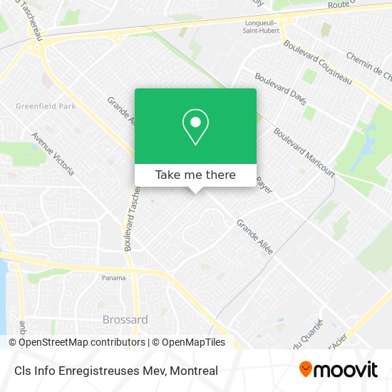 Cls Info Enregistreuses Mev map