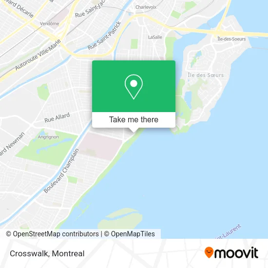 Crosswalk map