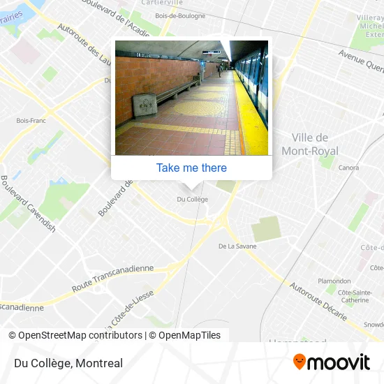 Du Collège map
