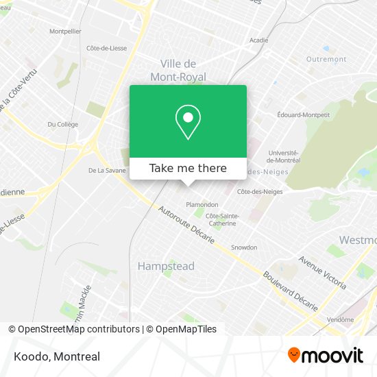 Koodo map