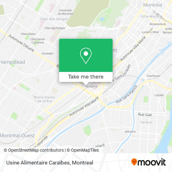 Usine Alimentaire Caraïbes map