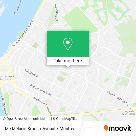 Me Mélanie Brochu, Avocate map