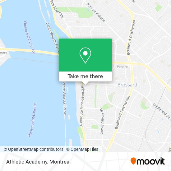 Athletic Academy map