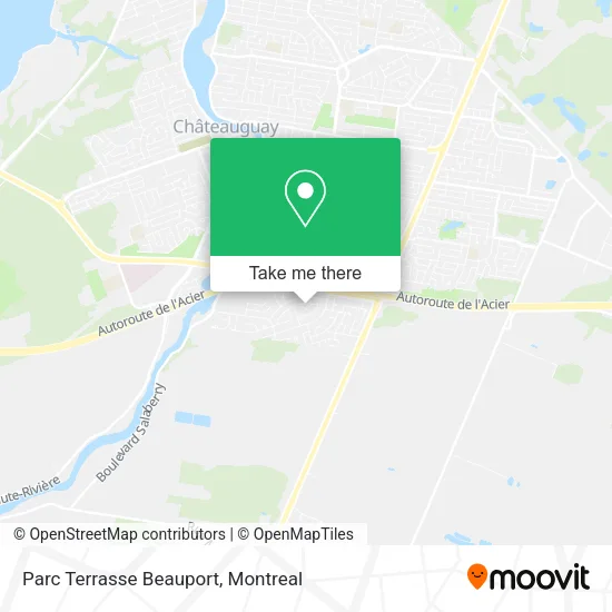 Parc Terrasse Beauport map