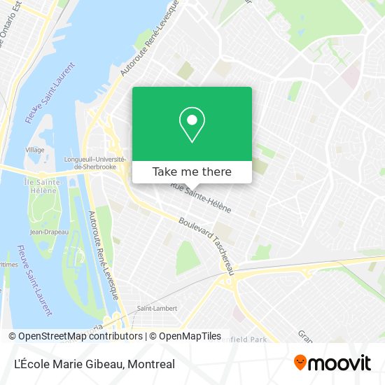 L'École Marie Gibeau map
