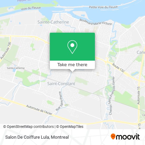 Salon De Coiffure Lula map