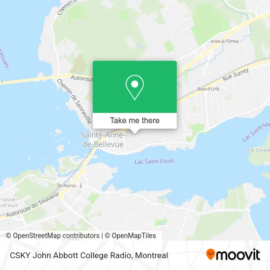CSKY John Abbott College Radio map