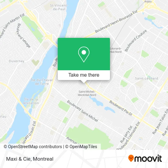 Maxi & Cie map
