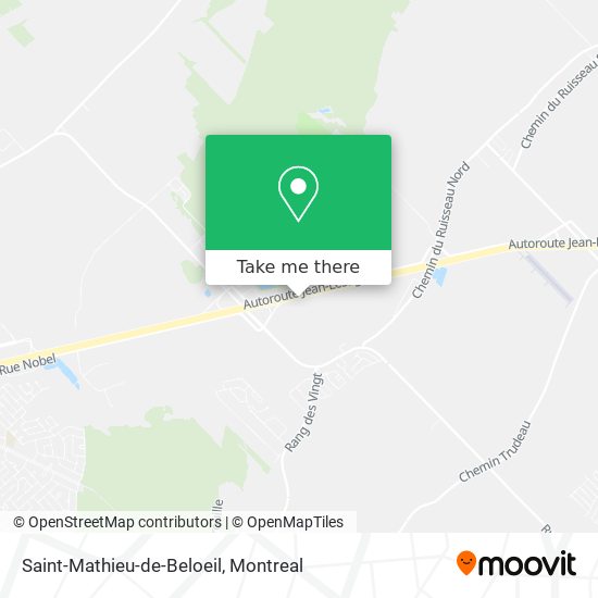 Saint-Mathieu-de-Beloeil map