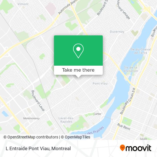 L Entraide Pont Viau map