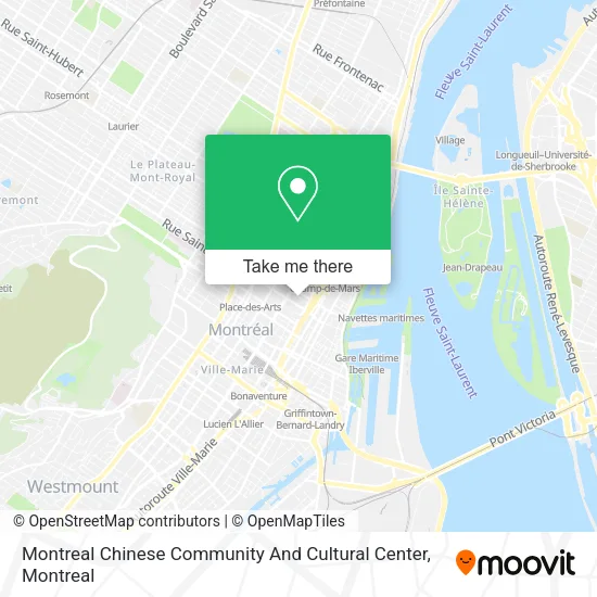 Montreal Chinese Community And Cultural Center map
