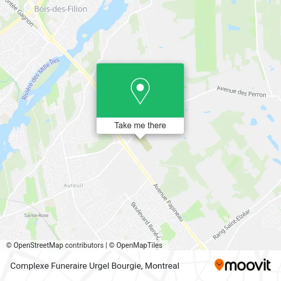 Complexe Funeraire Urgel Bourgie map