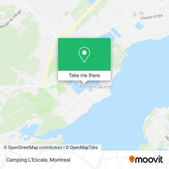 Camping L'Escale map
