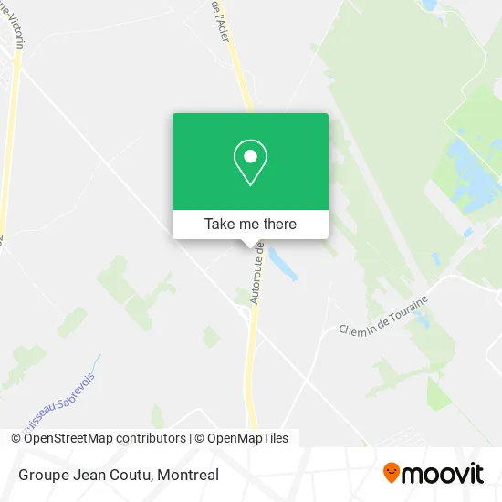 Groupe Jean Coutu map