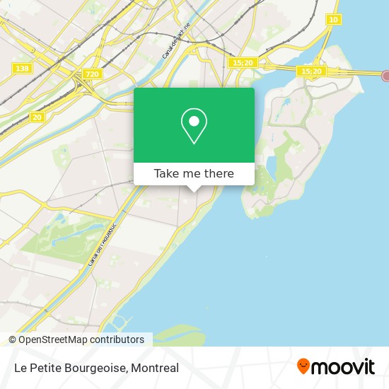 Le Petite Bourgeoise map