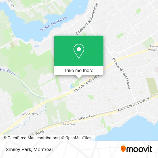 Smiley Park map