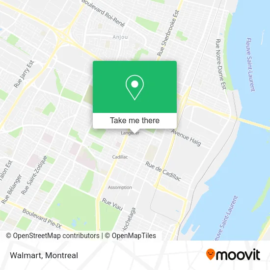 Walmart map