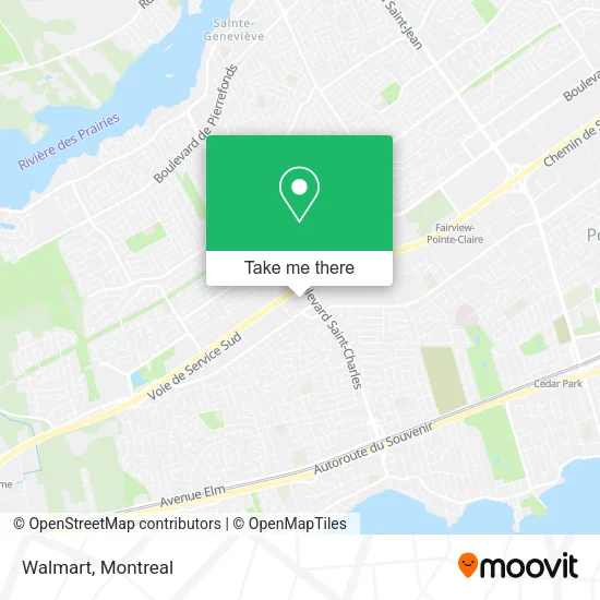 Walmart map