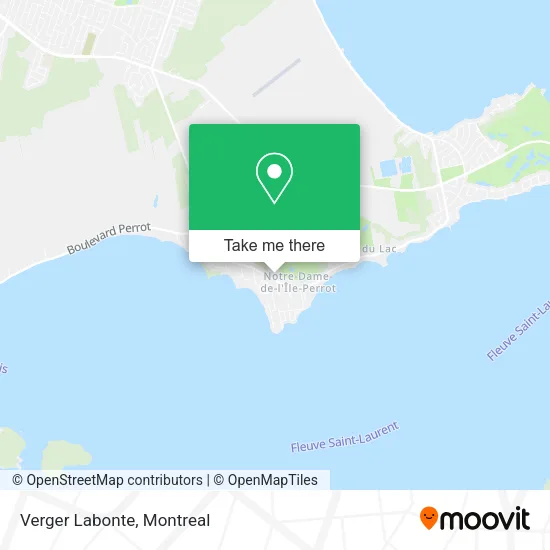 Verger Labonte map