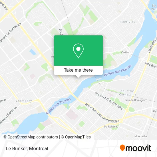 Le Bunker map