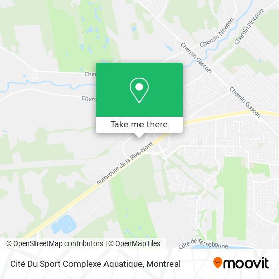 Cité Du Sport Complexe Aquatique map