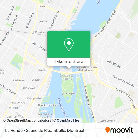 La Ronde - Scène de Ribambelle map