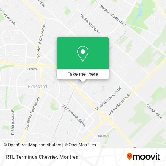 RTL Terminus Chevrier map