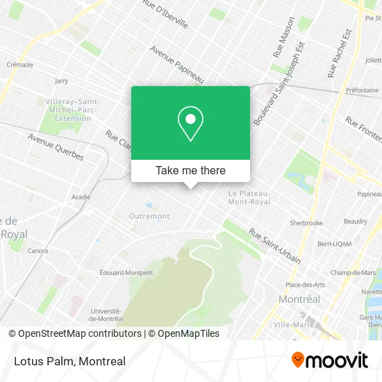 Lotus Palm map