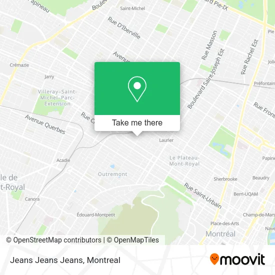 Jeans Jeans Jeans map