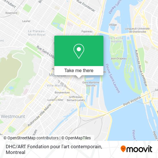 DHC / ART Fondation pour l'art contemporain map