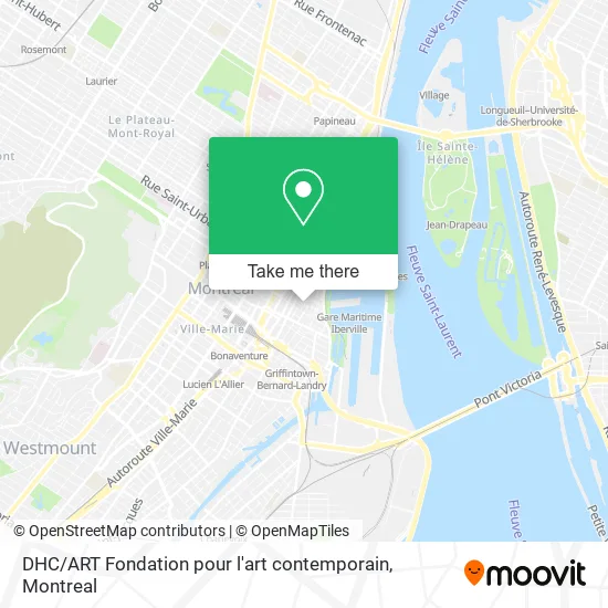 DHC / ART Fondation pour l'art contemporain map