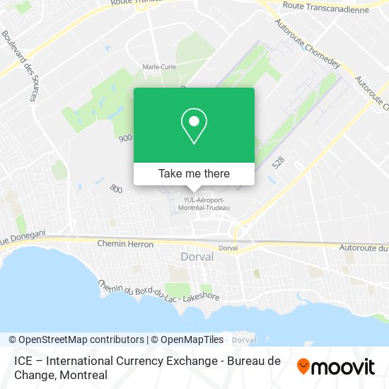 ICE – International Currency Exchange - Bureau de Change map