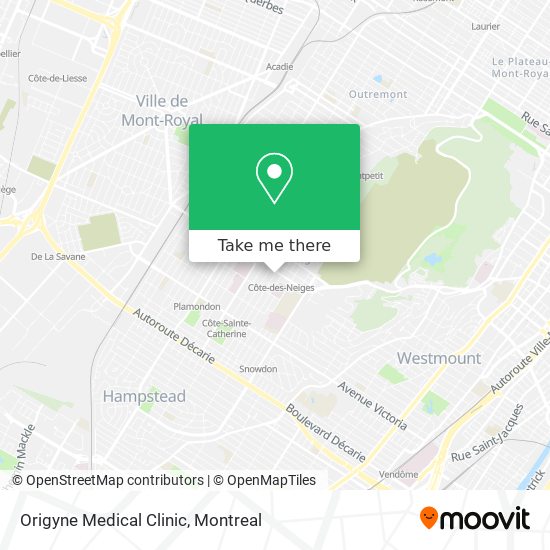 Origyne Medical Clinic map