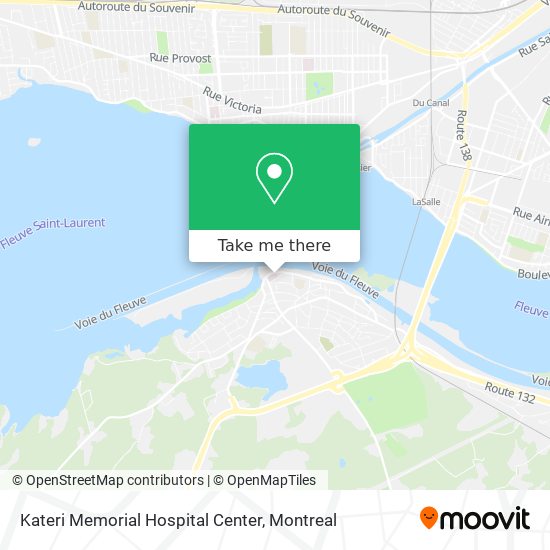Kateri Memorial Hospital Center map