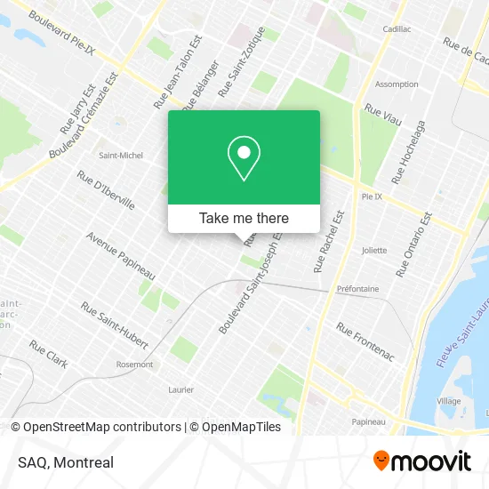 SAQ map