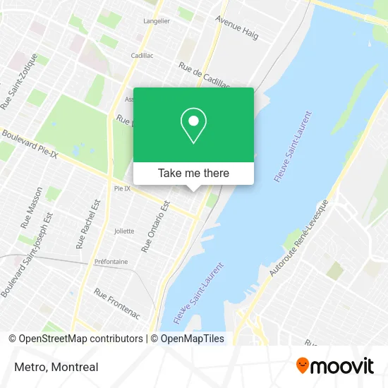 Metro map
