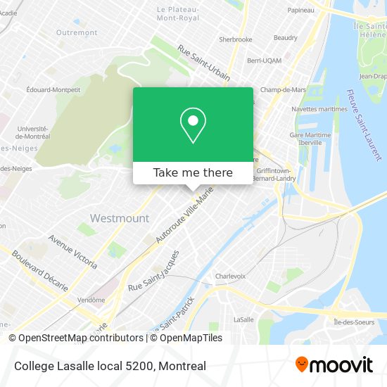 College Lasalle local 5200 map