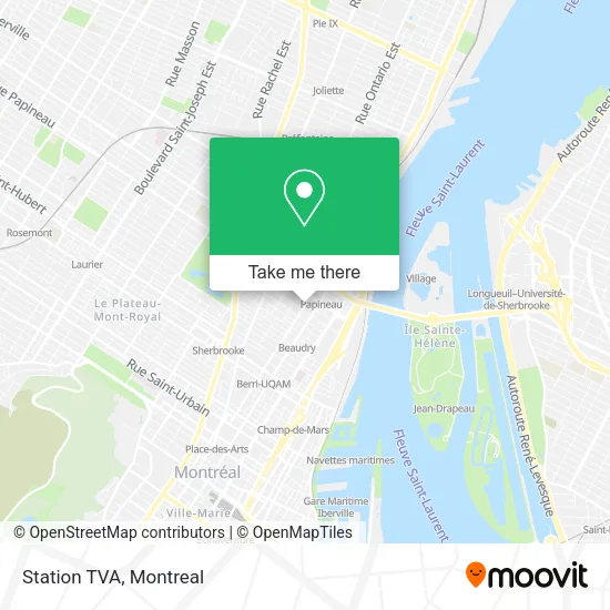 Station TVA map