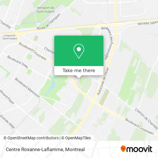 Centre Rosanne-Laflamme map