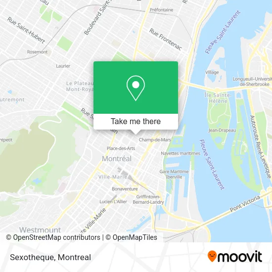 Sexotheque map