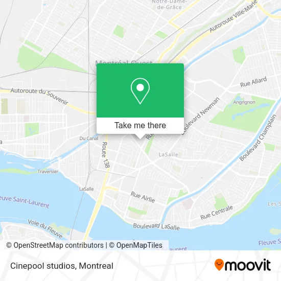 Cinepool studios map