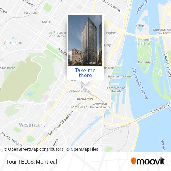 Tour TELUS map