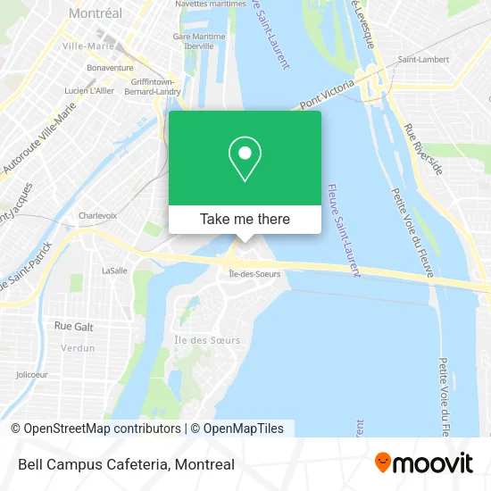 Bell Campus Cafeteria map