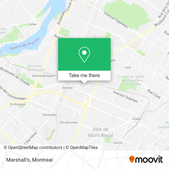 Marshall's map