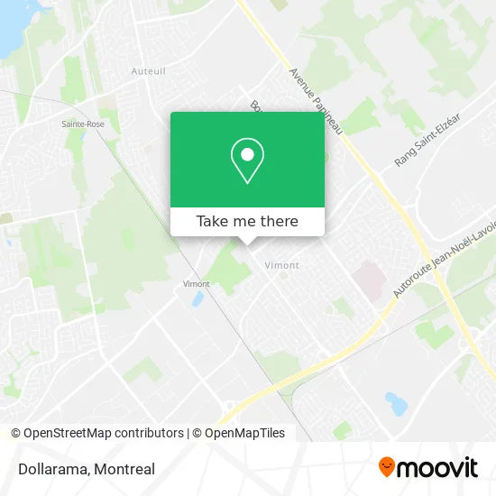 Dollarama map